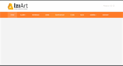 Desktop Screenshot of iziart.cz