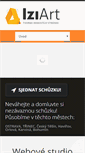 Mobile Screenshot of iziart.cz